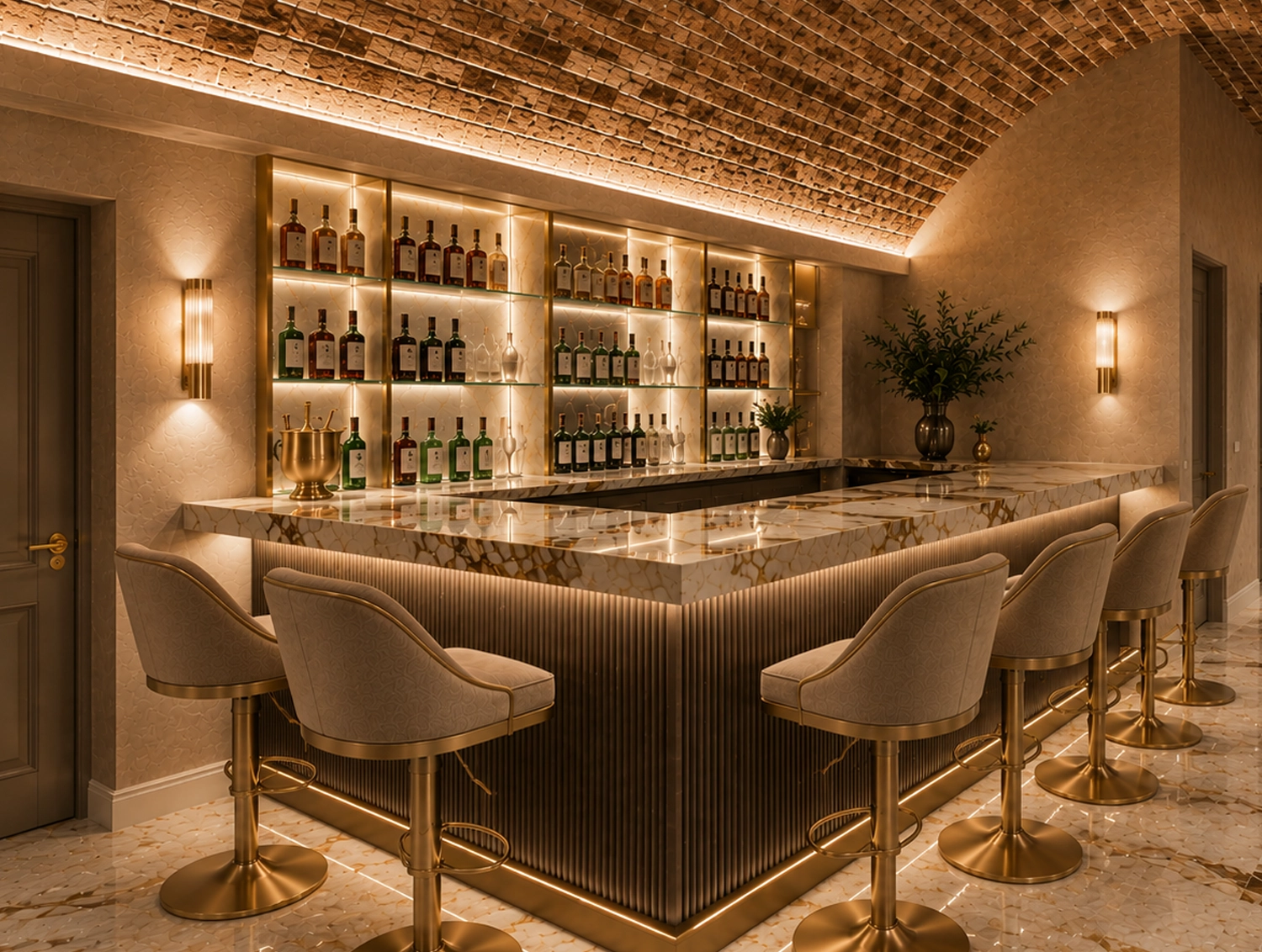 The bespoke entertaining bar